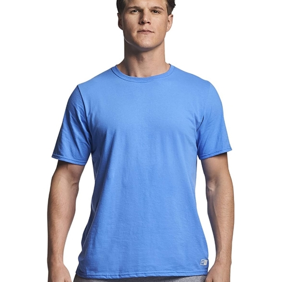 Other - Men's Blue Dri-Power Cotton Short sleeve tee Moisture Wicking